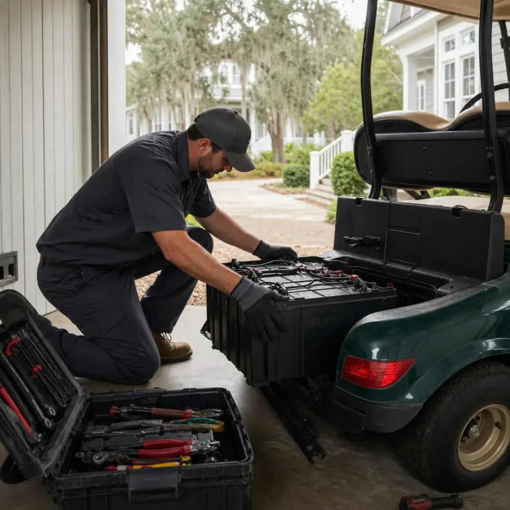 Mobile Golf Cart Repair in Bluffton, SC